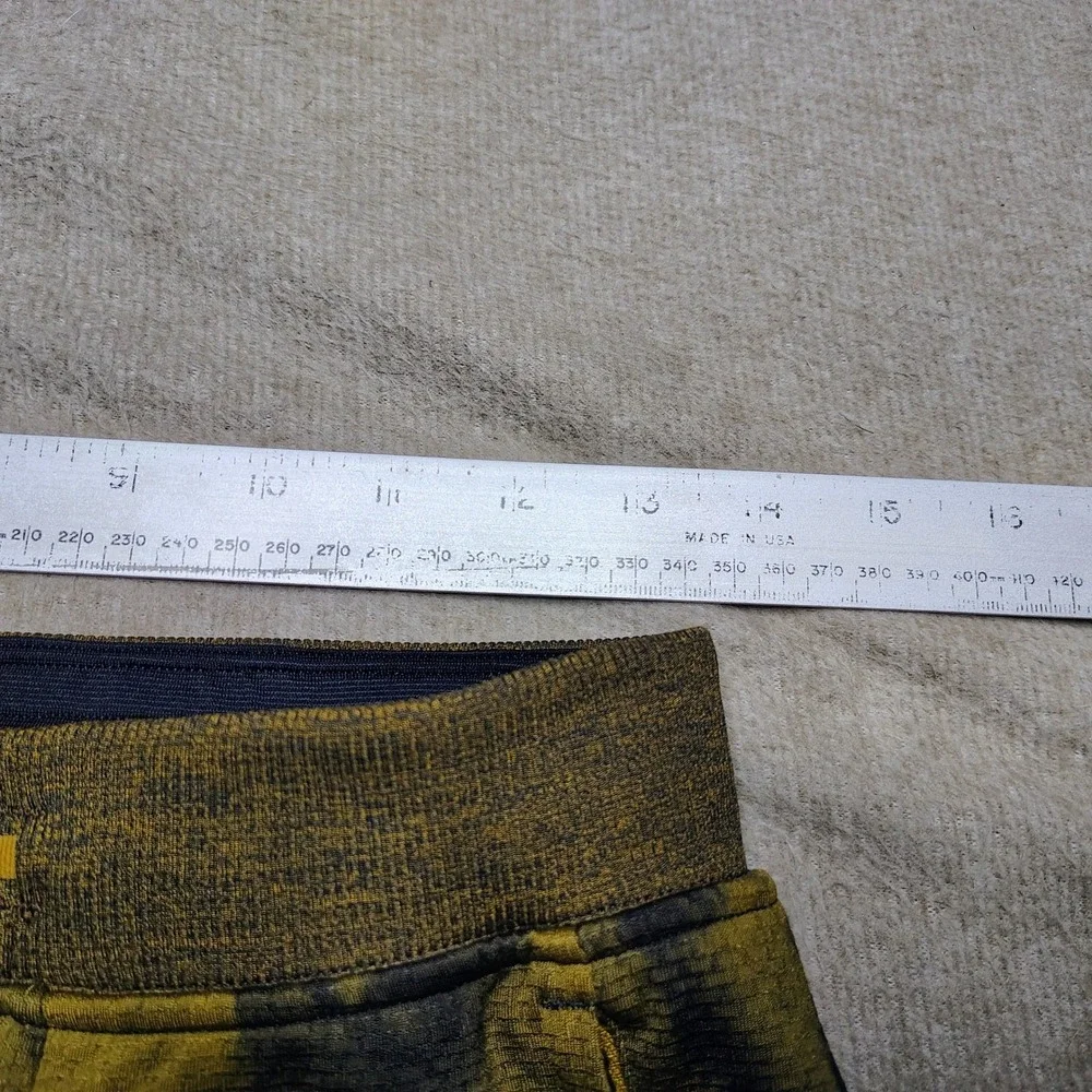 Lululemon Textured Tech Pants Diamond Dye Gold Spice Black Size Small
